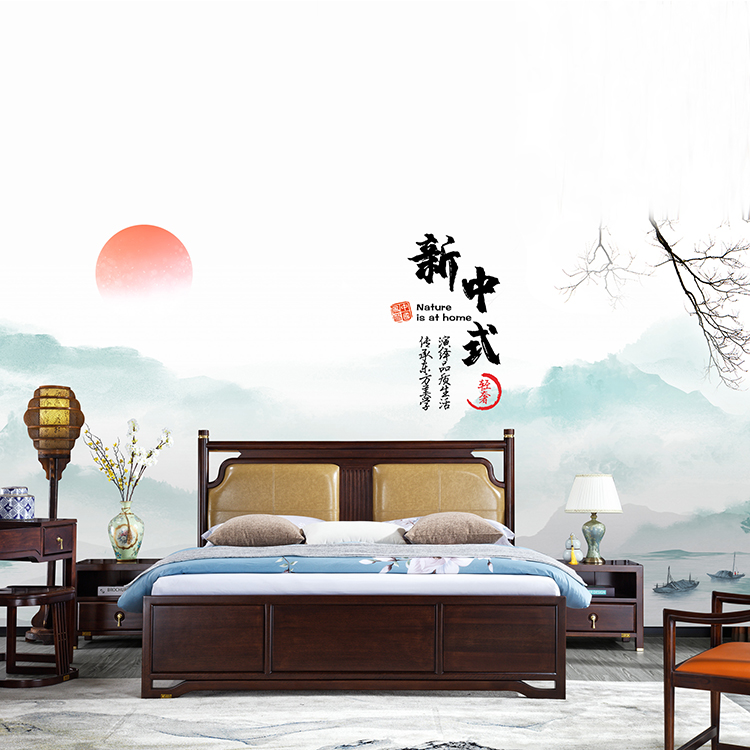 選擇美奢漫新中式實木家具，營造簡潔雅致的禪意空間